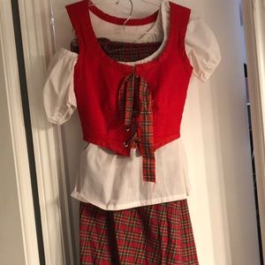 Handmade kilt and corset top